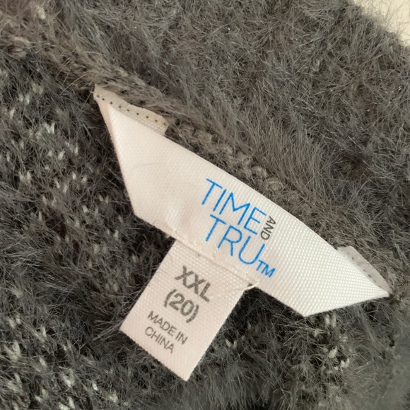 Time And True Animal Print Sweater Size XXL/20 - Picture 6 of 8